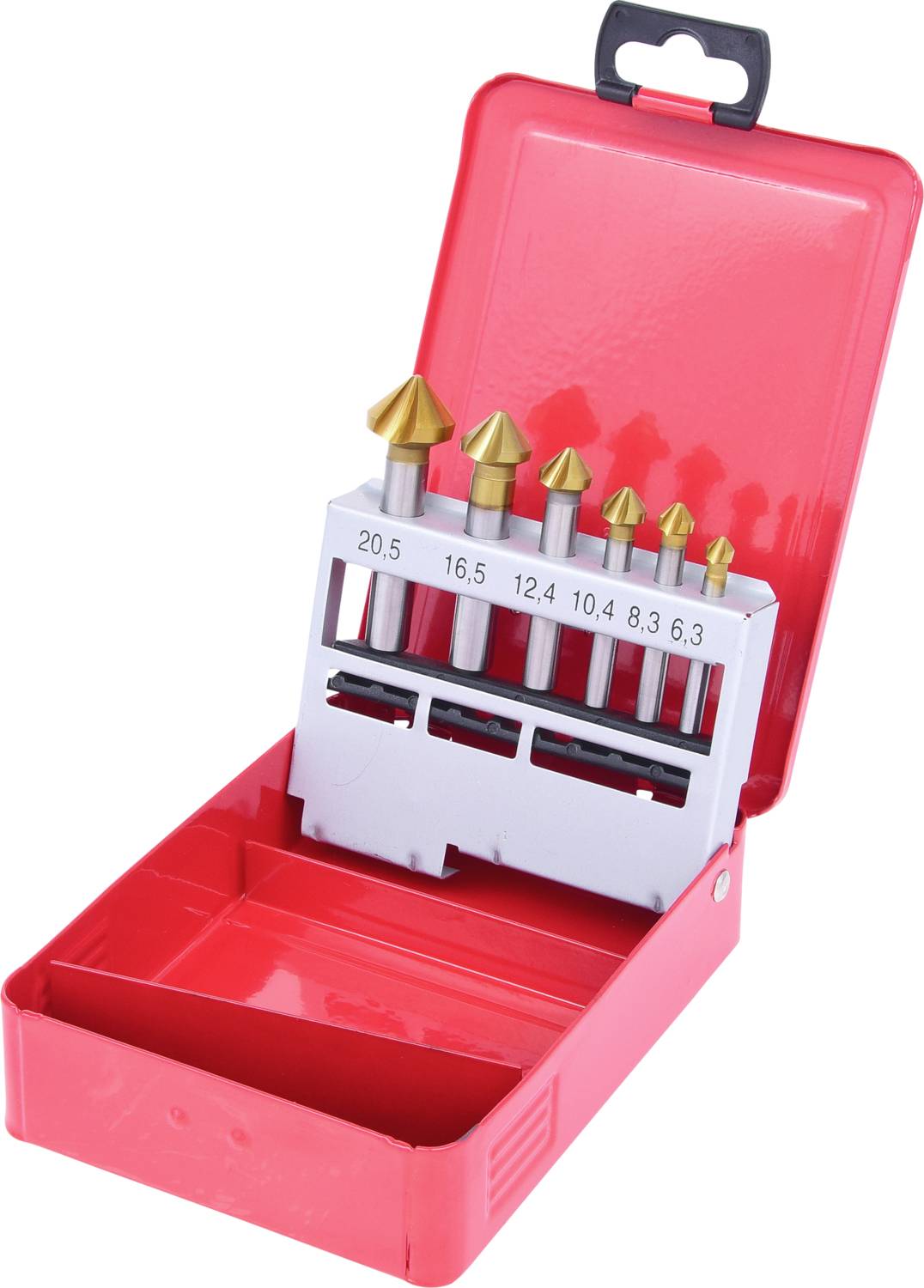 KS Tools 336.0426 336.0426 Kúpos és sorjázó süllyesztő HSS TIN 1 db
