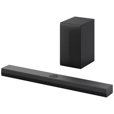 LG Electronics DS70TY.ADEULLK Soundbar Fekete Vezeték nélküli mélysugárzóval, Dolby Atmos®, Nagyfelbontású hang, Fali rö