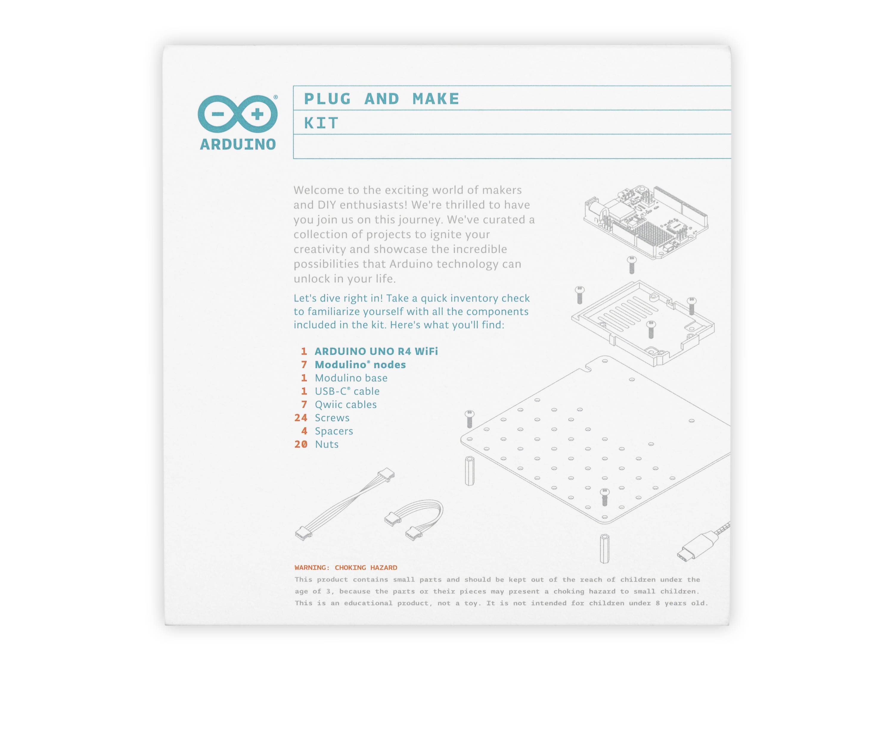 Arduino AKX00069 Készlet Plug and Make Kit-9