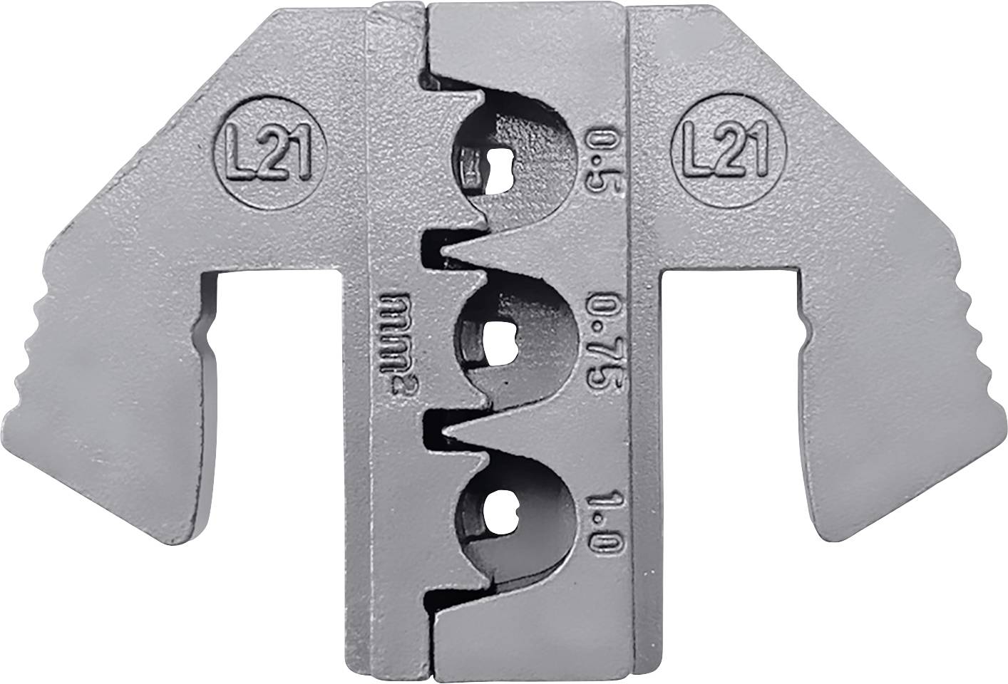 TOOLCRAFT TO-9625872 Krimpelő betét MCP 6.3/4.8K & SPT lapos érintkező (SWS) 0.5 - 1 mm² Alkalmas márka TOOLCRAFT