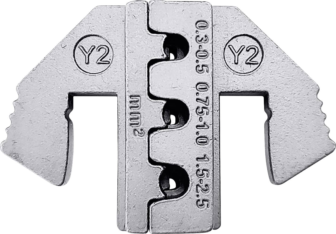 TOOLCRAFT TO-9625881 Krimpelő betét Yazaki YES/YESC 2.8 lezárt érintkező terminál 0.3 - 2.5 mm² Alkalmas márka TOOLCRAFT