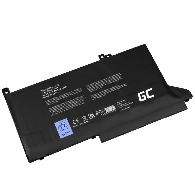 Green Cell Notebook akku GC-DE127V2 11.4 V 2700 mAh Dell