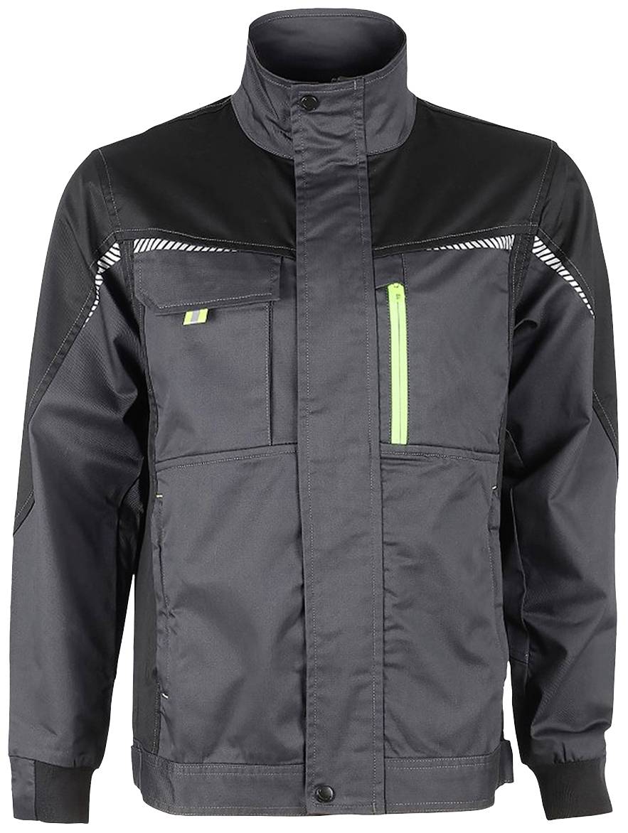 Stenso 4810-80-60 Prisma Spandex derékkabát 62% pamut, 35% poliészter, 3% elasztán, 270g/m², megerősített részek: 600D Oxford, szürke, 60-as méret Ruhaméret: