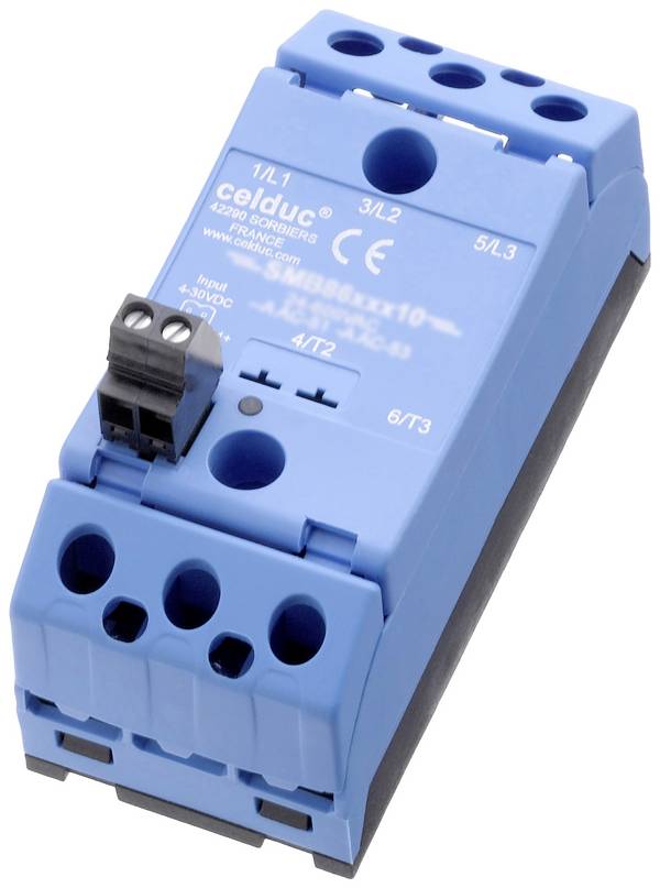Celduc Félvezető relé SMB8850210 12 A Kapcsolási feszültség (max.): 640 V/AC 1 db