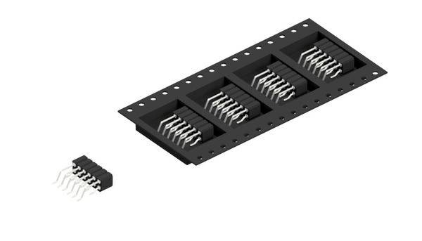Fischer Elektronik Hüvelysor (precíziós) Sorok száma: 2 10027912 800 db-0