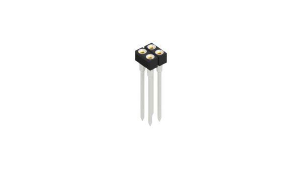 Fischer Elektronik Hüvelysor (precíziós) Sorok száma: 2 10041601 10 db