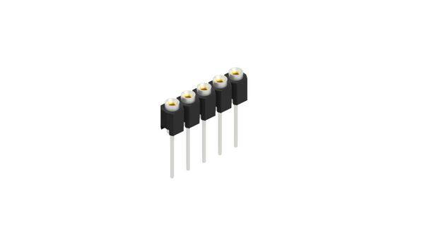 Fischer Elektronik Hüvelysor (precíziós) Sorok száma: 1 10129261 10 db