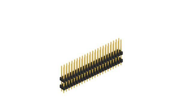 Fischer Elektronik Tűsor (standard) Sorok száma: 2  10051385 10 db