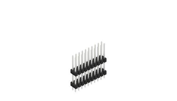 Fischer Elektronik Tűsor (standard) Sorok száma: 2  10051414 10 db