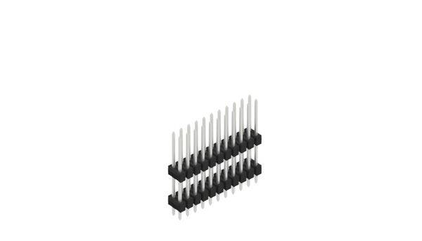 Fischer Elektronik Tűsor (standard) Sorok száma: 2 10051416 10 db-0