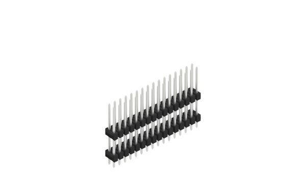 Fischer Elektronik Tűsor (standard) Sorok száma: 2  10051424 10 db