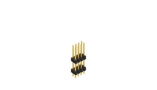 Fischer Elektronik Tűsor (standard) Sorok száma: 2 10131048 10 db-0