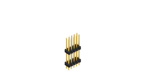 Fischer Elektronik Tűsor (standard) Sorok száma: 2  10051447 10 db