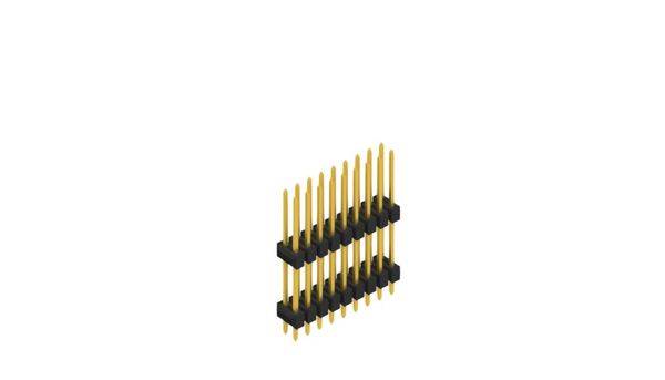 Fischer Elektronik Tűsor (standard) Sorok száma: 2 10051457 10 db-0