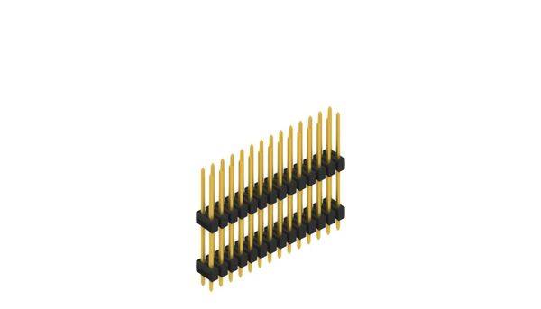 Fischer Elektronik Tűsor (standard) Sorok száma: 2 10139099 10 db-0