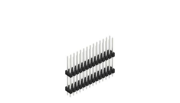 Fischer Elektronik Tűsor (standard) Sorok száma: 2  10133422 10 db