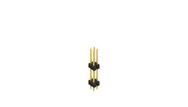 Fischer Elektronik Tűsor (standard) Sorok száma: 2  10051437 10 db