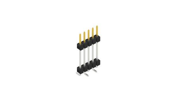 Fischer Elektronik Tűsor (standard) Sorok száma: 1 10051852 10 db-0