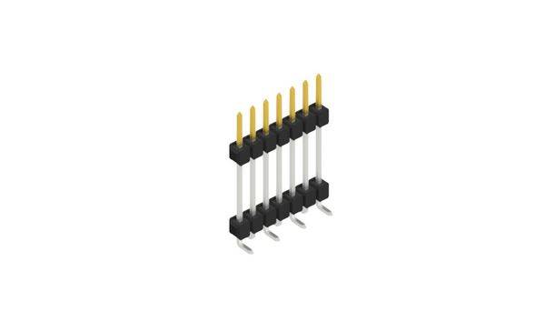 Fischer Elektronik Tűsor (standard) Sorok száma: 1 10051866 10 db-0