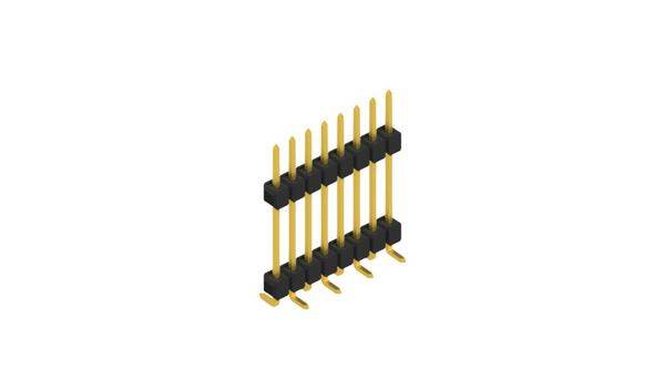 Fischer Elektronik Tűsor (standard) Sorok száma: 1 10051870 10 db-0