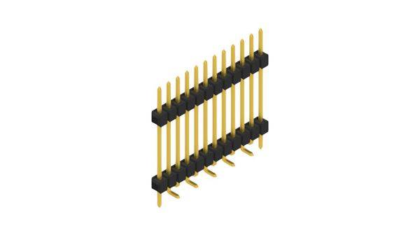 Fischer Elektronik Tűsor (standard) Sorok száma: 1  10052000 10 db