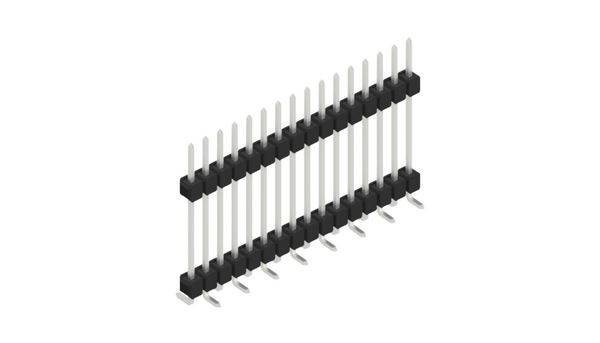 Fischer Elektronik Tűsor (standard) Sorok száma: 1  10052024 10 db