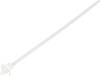 TRU COMPONENTS TC-13030688 TC-WM-200-4.8-N Kábelkötöző 200 mm 4.8 mm Natúr Pillangózárral, Vegyszerállóság 100 db