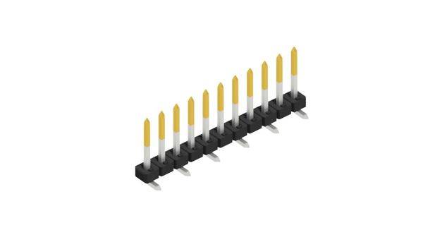 Fischer Elektronik Tűsor (standard) Sorok száma: 1 SLY7SMD06211S 10 db-0