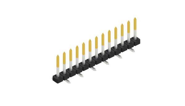 Fischer Elektronik Tűsor (standard) Sorok száma: 1 SLY7SMD06213S 10 db-0