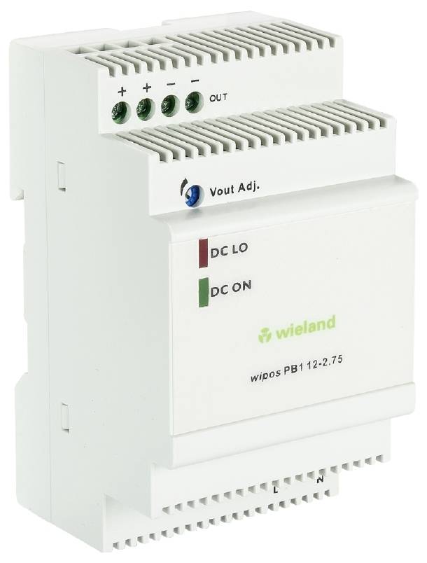 Wieland Electric 81.000.6332.0 Kapcsolóüzemű tápegység 12 V 2.75 A 33 W Tartalom, tartalmi egységek rendelésenként 1 db