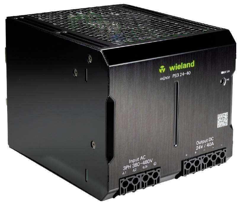 Wieland Electric 81.000.6590.0 Kapcsolóüzemű tápegység 24 V 40 A 960 W Tartalom, tartalmi egységek rendelésenként 1 db