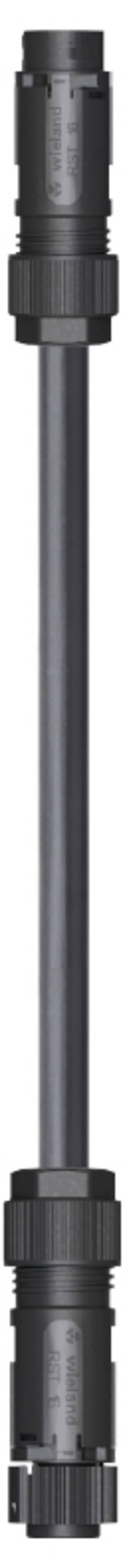 Wieland Electric 46.453.3030.1  Összekötő vezeték  Fekete 3 m
