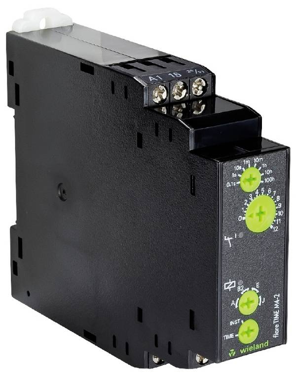 Wieland Electric 81.020.0001.0 flare TIME M4-2 Időrelé Multifunkció 1 db Időtartomány: 0.1 mp - 1200 óra 2 váltó