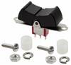 C & K Switches 7105J10ZQE2 Rocker Switch 7000 Series 120 V/AC, 28 V/DC 5 A 1 x (BE)/KI/(BE) 1 db ömlesztett