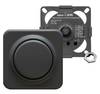 interBär 8149-000.01 Bútorba építhető dimmer Fekete