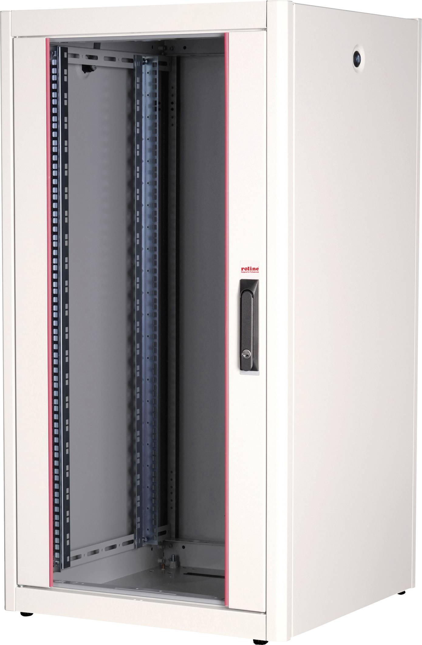 Roline Armoire baie de brassage 19 (l x H x P) 600 x 1125 x 600 mm 22 UH gris