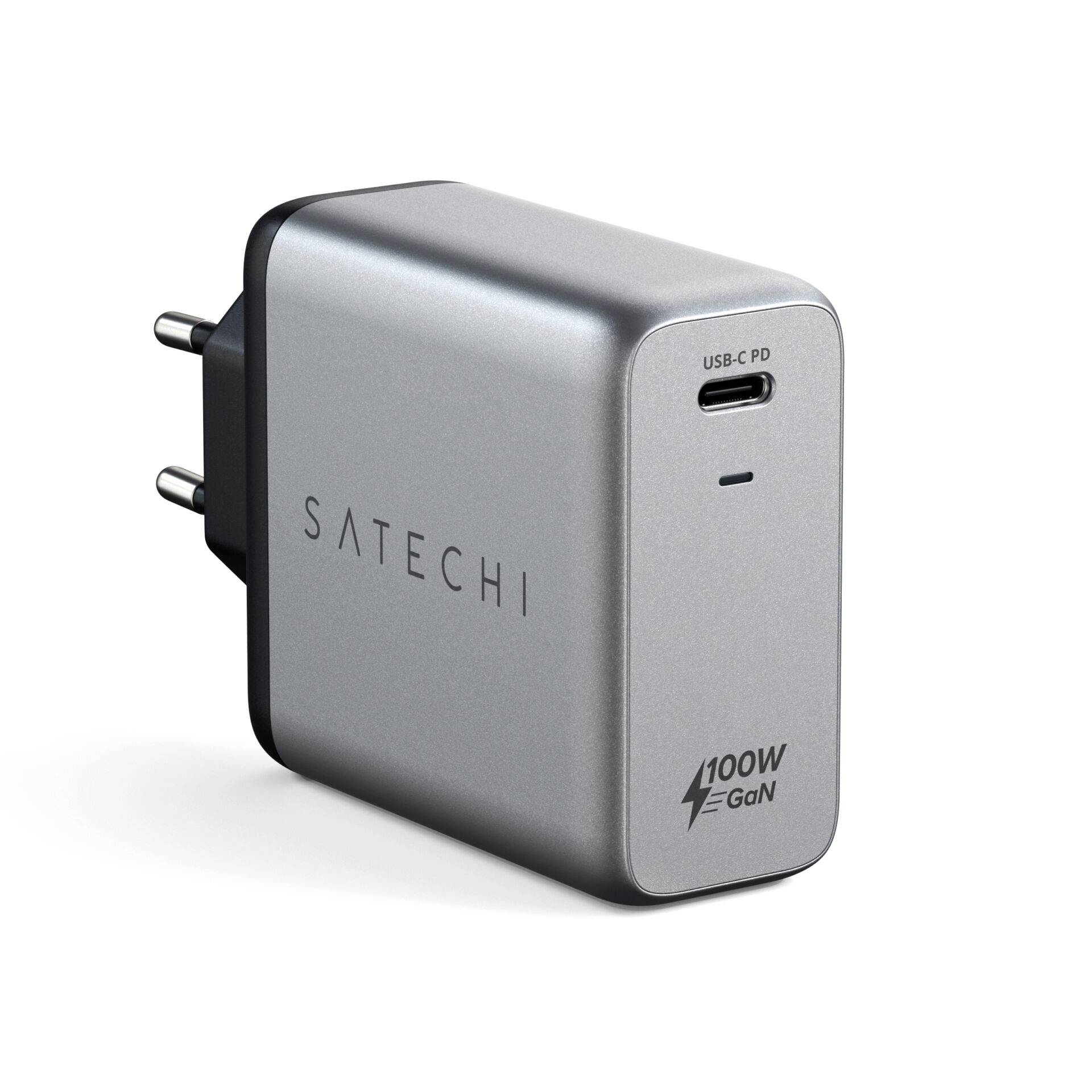 Satechi ST-UC100WSM-EU USB-s töltőkészülék 100 W 1x USB-C® Antracit Beltér