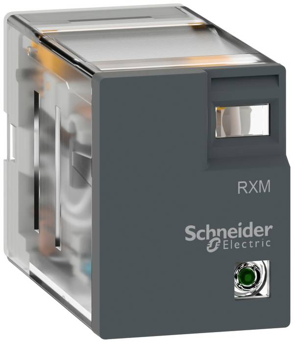 Mini relé Dugaszolható Schneider Electric RXM4LB1B7 4 váltó 24 V/AC 10 db
