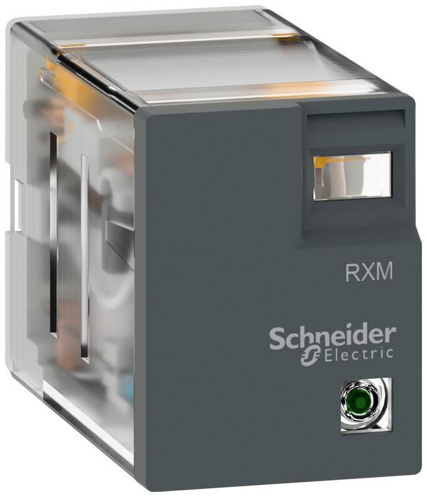 Mini relé Dugaszolható Schneider Electric RXM2LB1B7 2 váltó 24 V/AC 10 db