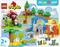 LEGO Duplo 10446 szett 92 elemmel: Állatok, mint az elefánt, tigris, panda, és környezetek, például erdő és folyó. 2 éves kortól ajánlott.