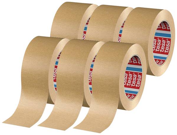 tesa tesapack 4713 04713-00000-00 Csomagolószalag tesapack® 4713 Barna (H x Sz) 50 m x 50 mm 6 db