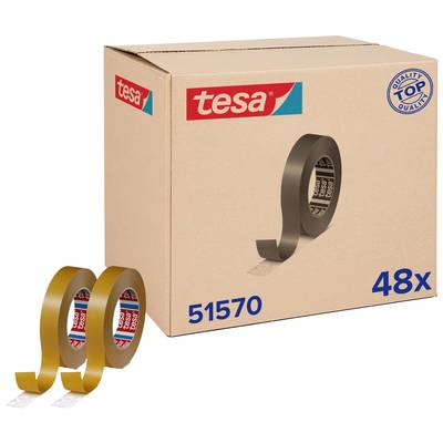 48 darabos Tesa ragasztószalag csomag, amelyben két látható tekercs van Tesa felirattal.