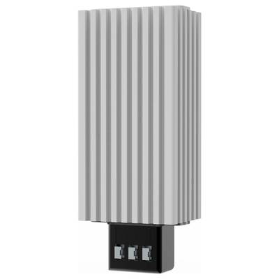 Egy bordázott felületű, alumínium vertikális hűtőborda hatékony hőelvezetéshez, alatta USB-csatlakozóval.