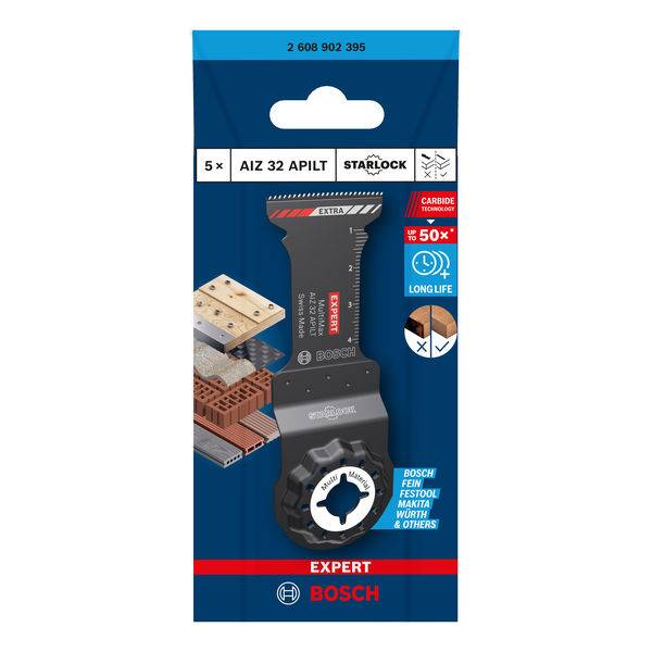 Bosch Accessories 2608902395 2608902395 Többfunkciós mérőeszköz 5 db