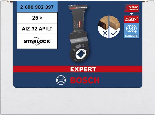 Bosch Accessories 2608902397 2608902397 Keményfém Többfunkciós mérőeszköz    1 db