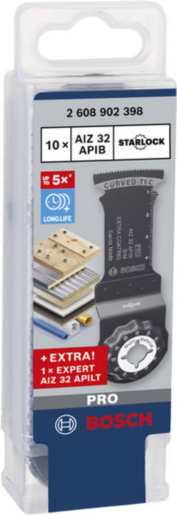 Bosch Accessories 2608902398 2608902398 Carbide Többfunkciós szerszám tartozék készlet    1 db