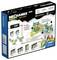 Geomag Mechanikus Gravitációs Versenyút. Bemutatja a mágneses golyópálya rendszer felépítését különböző pályaelemekkel. Tartalmaz információkat az újrahasznosításról és a csomagolásról.