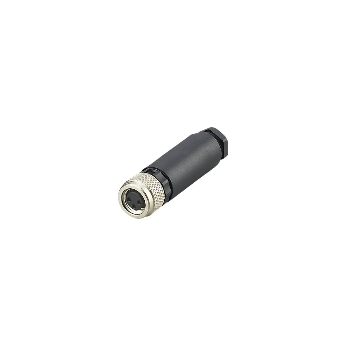 ifm Electronic E12357 Érzékelő-/működtető összekötő, konfekcionálatlan M8 Alj, egyenes Pólusszám: 3 1 db darab