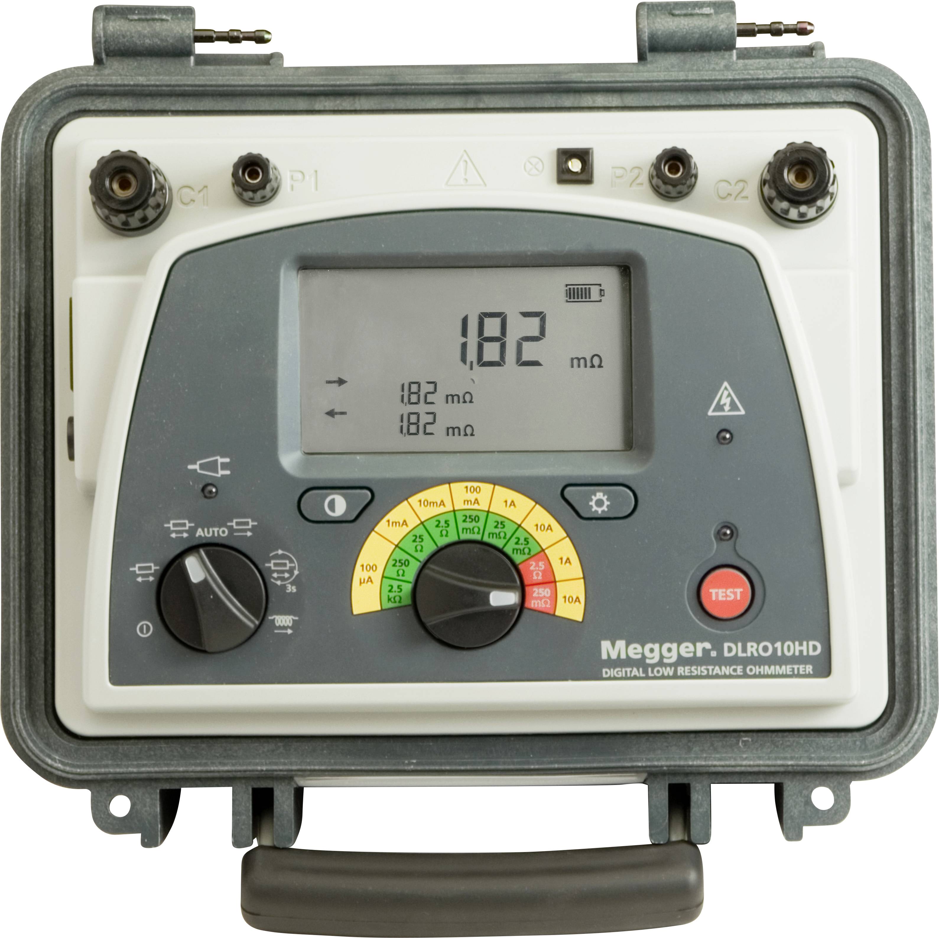Megger DLRO10-SET2 Mikroohm mérő