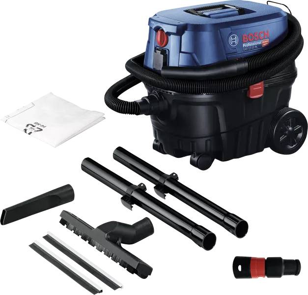 Bosch Professional GAS 12-25 PL 060197C100 Nedves-/száraz porszívó 1.250 W 25 l L minőséítésű porszívó osztály-1